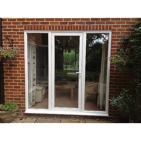 339 - Aluminium Residential Door With Sidelights